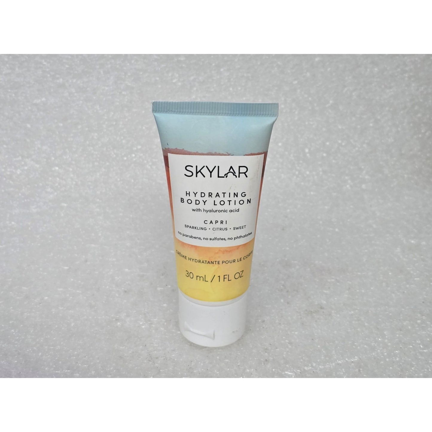 Skylar Hydrating Body Lotion Capri Sparkling Citrus Sweet 30ml Travel Size