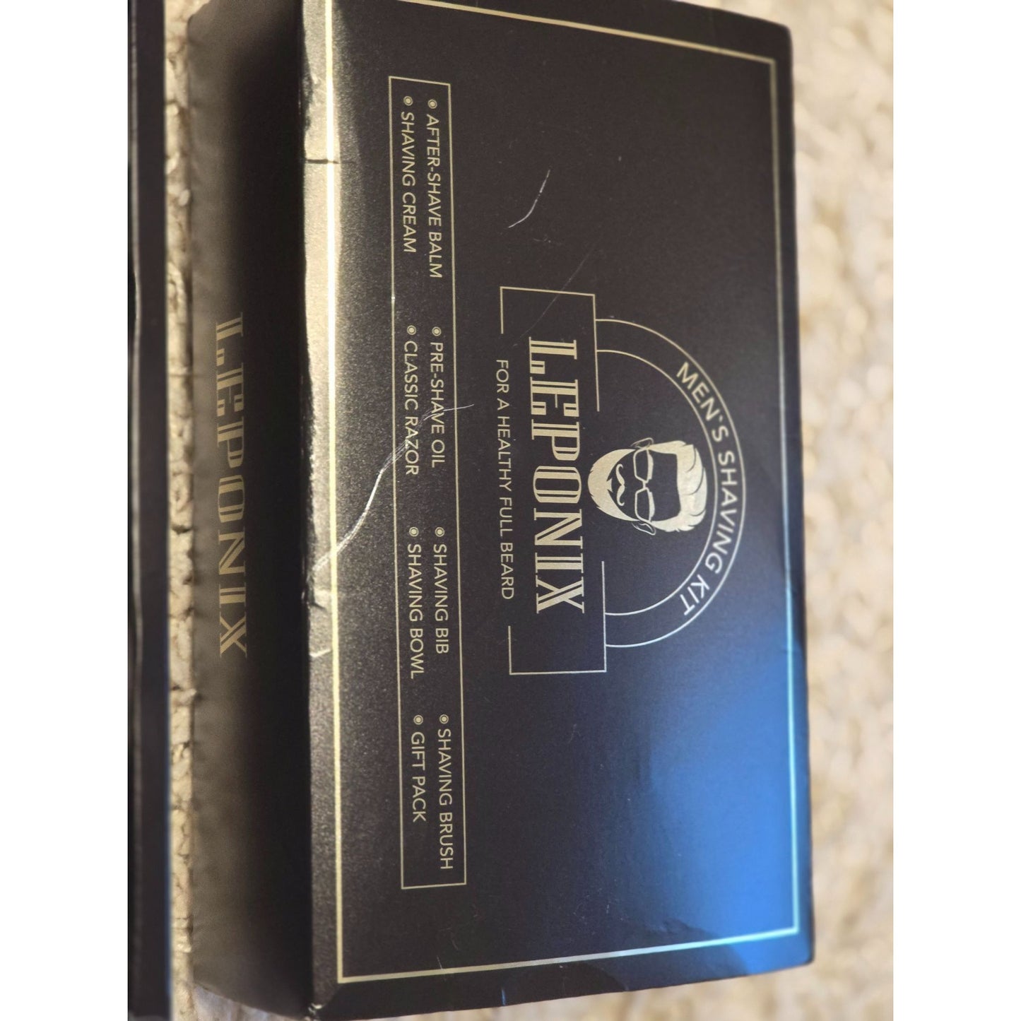 LEPONIX Men’s Luxury Shaving Kit – Complete Grooming Gift Set