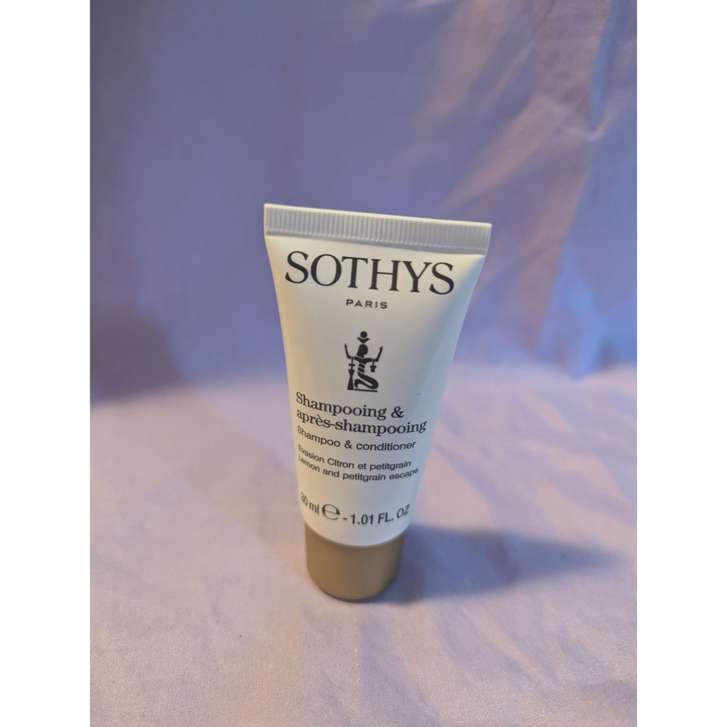 Sothys Shampoo & Conditioner Travel Size 30 Ml Rehydrating Lemon & Petitgrain