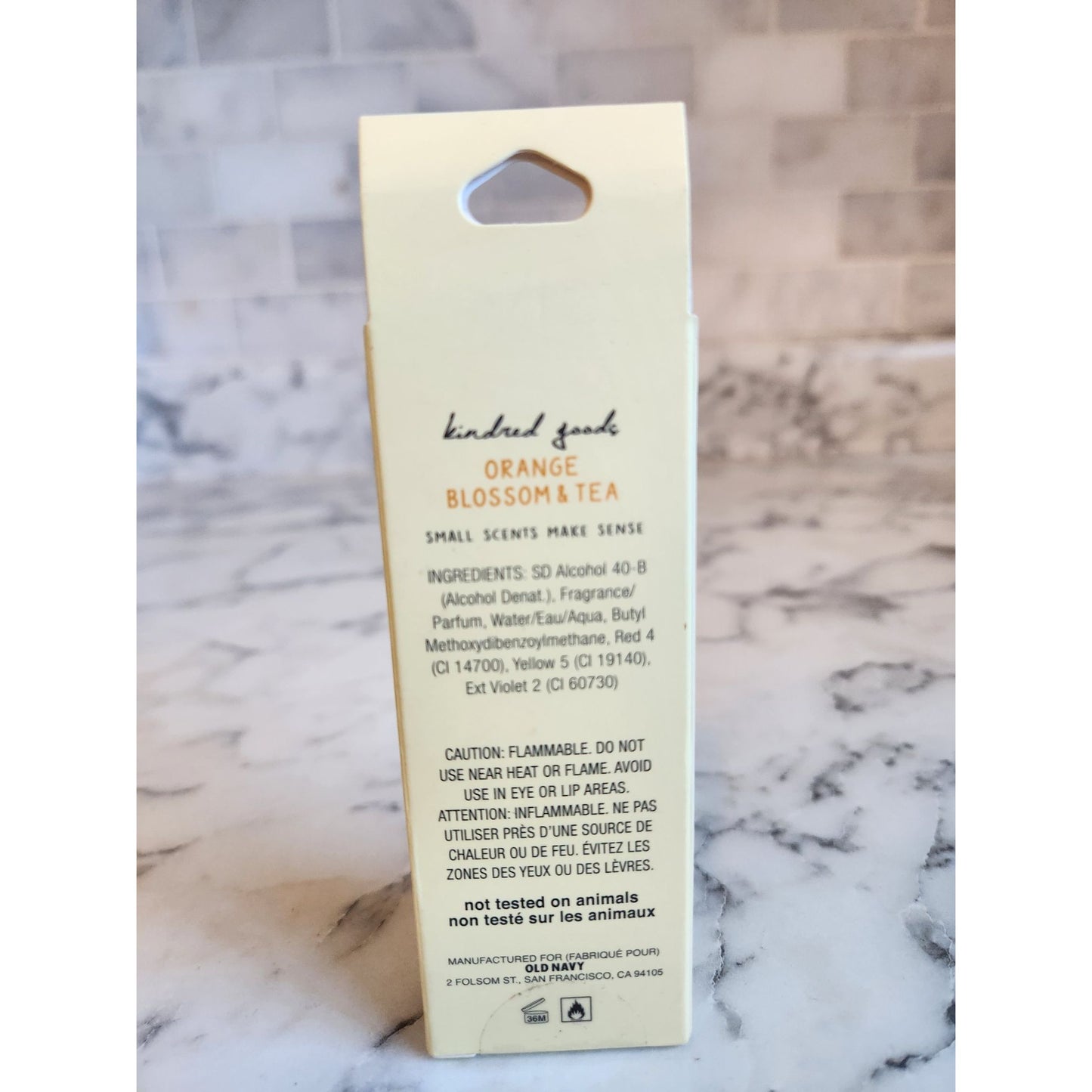 Kindred Goods Orange Blossom & Tea Eau De Parfum Rollerball 0.27 Fl Oz Perfume