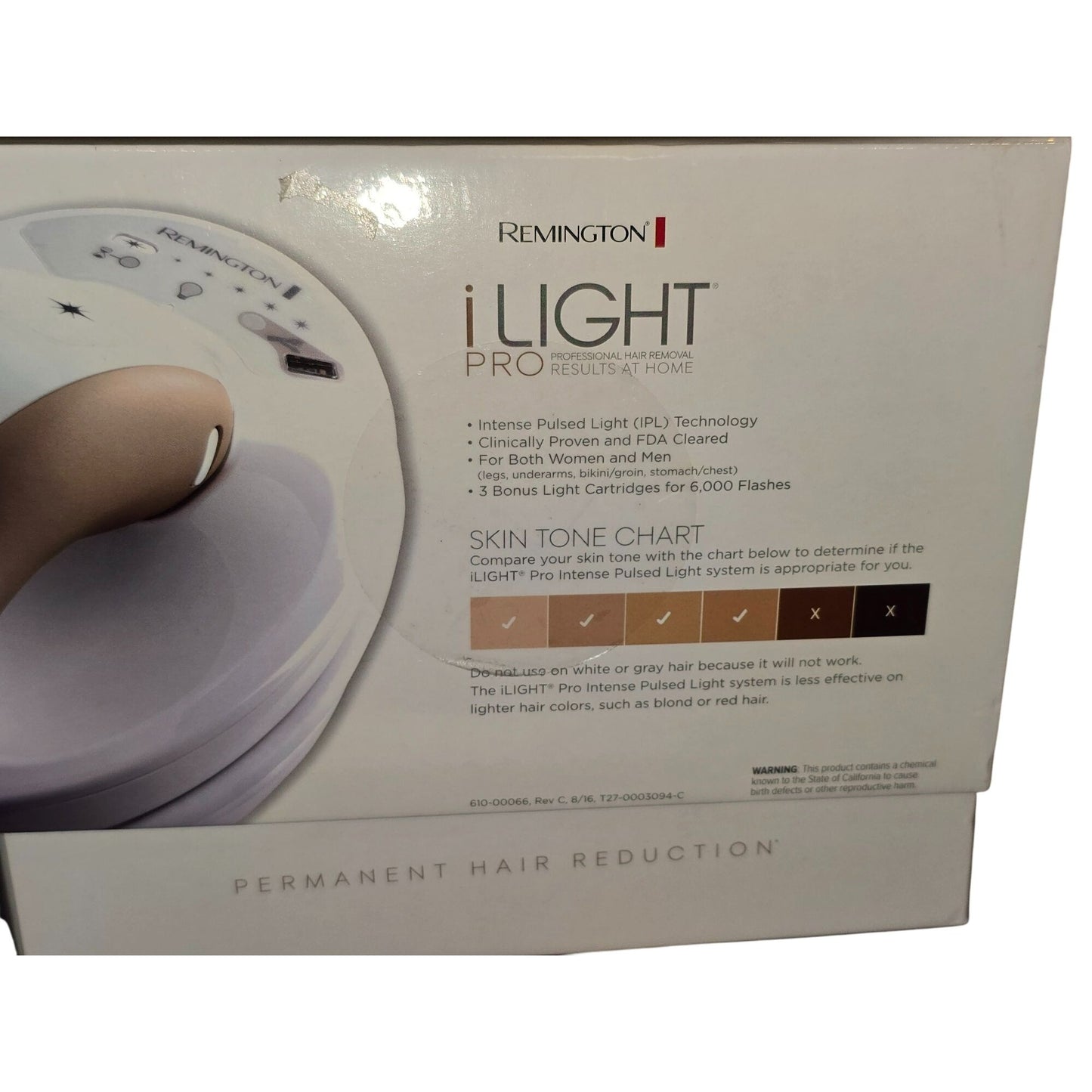 Remington iLight Pro Hair Removal System