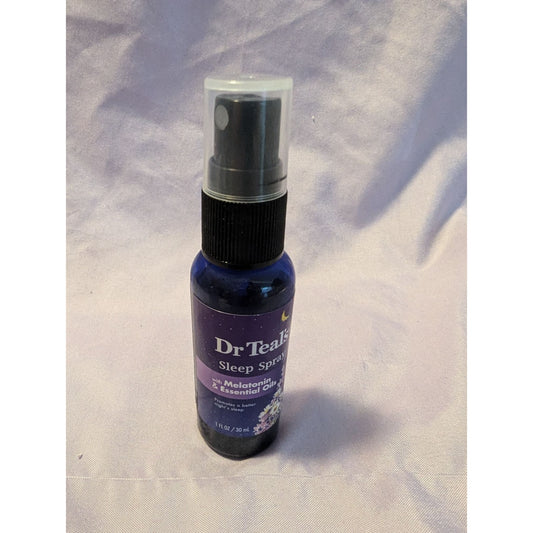 Dr Teals Sleep Spray With Melatonin & Essential Oils 1 Fl Oz Travel Size
