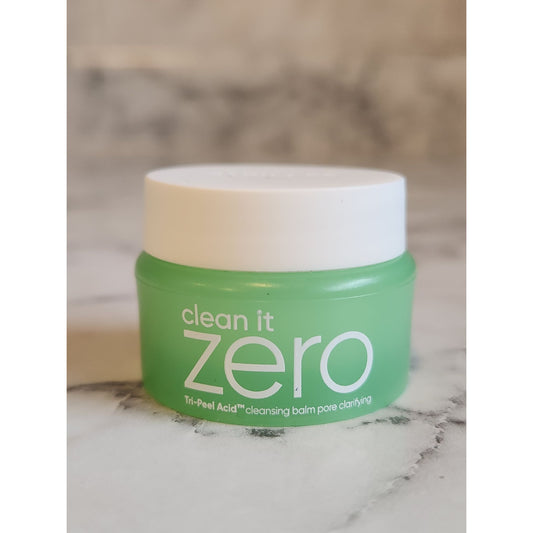 Clean It Zero Tri-Peel Acid Cleansing Balm Pore Clarifying .24 oz