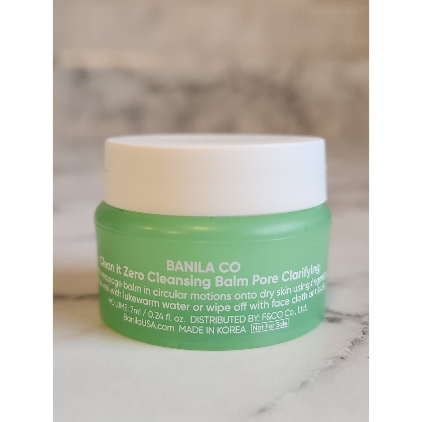 Clean It Zero Tri-Peel Acid Cleansing Balm Pore Clarifying .24 oz