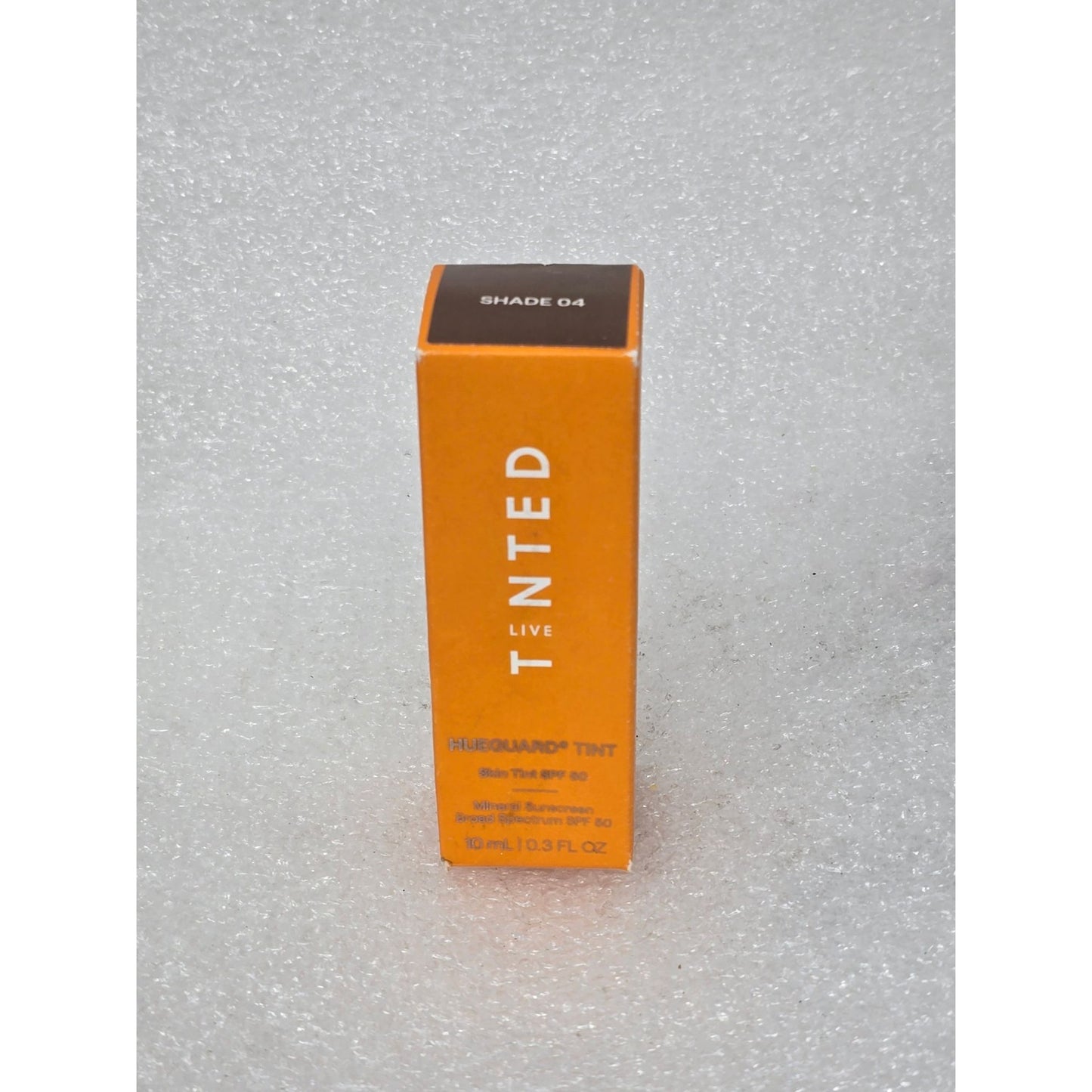 Live Tinted Hueguard Skin Tint SPF 50 Shade 04 Mineral Sunscreen Travel Sz .3oz