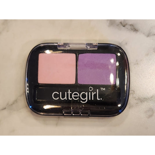 Cute Girl Blush Duo Compact Pink & Purple