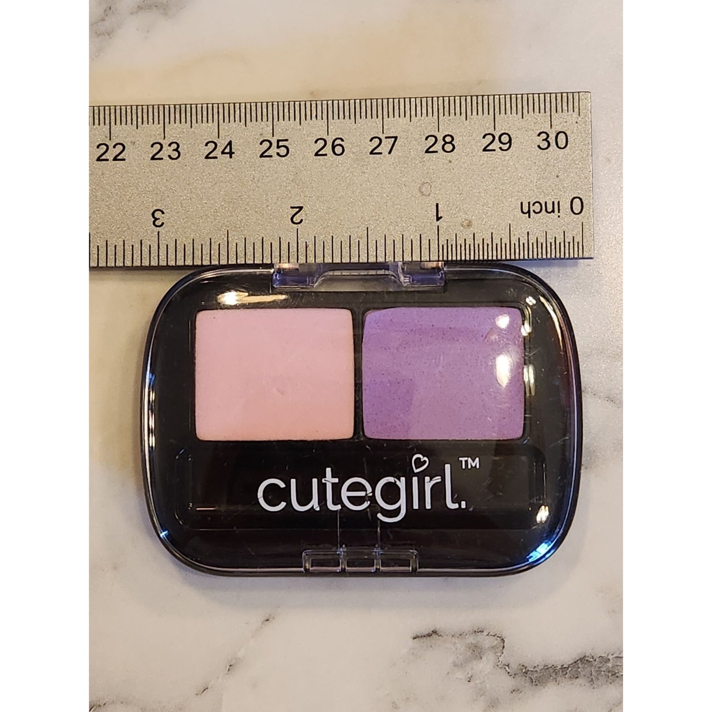 Cute Girl Blush Duo Compact Pink & Purple