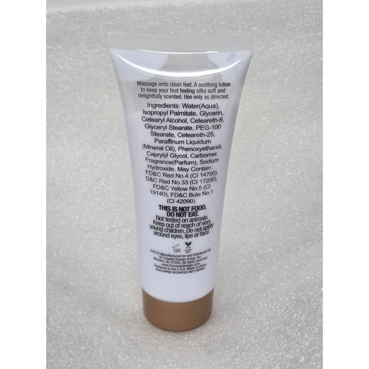Simple Pleasures Let It Snow Berry Icicle Scented Foot Lotion 5.4 Fl Oz / 160ml