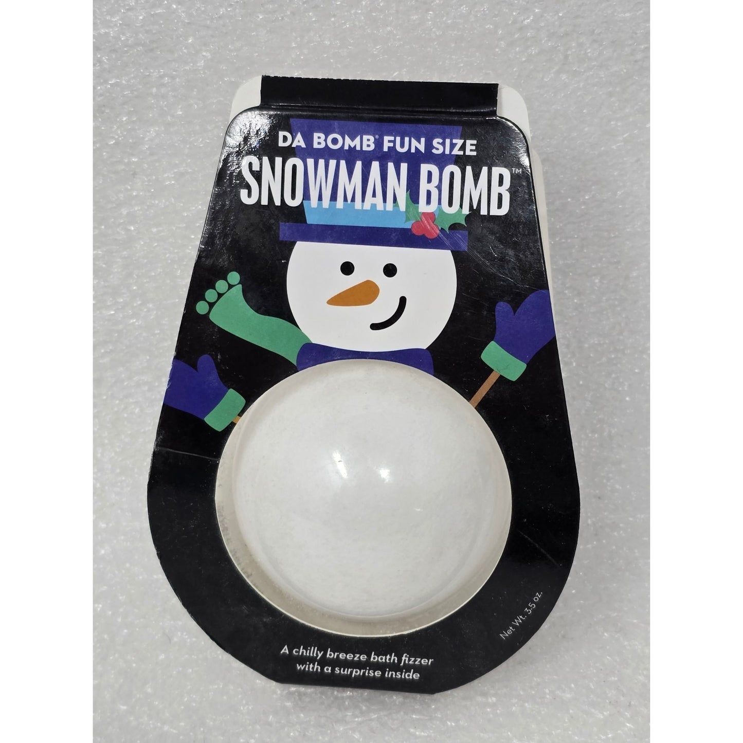 Da Bomb Fun Size Snowman Bath Bomb With Surprise Inside