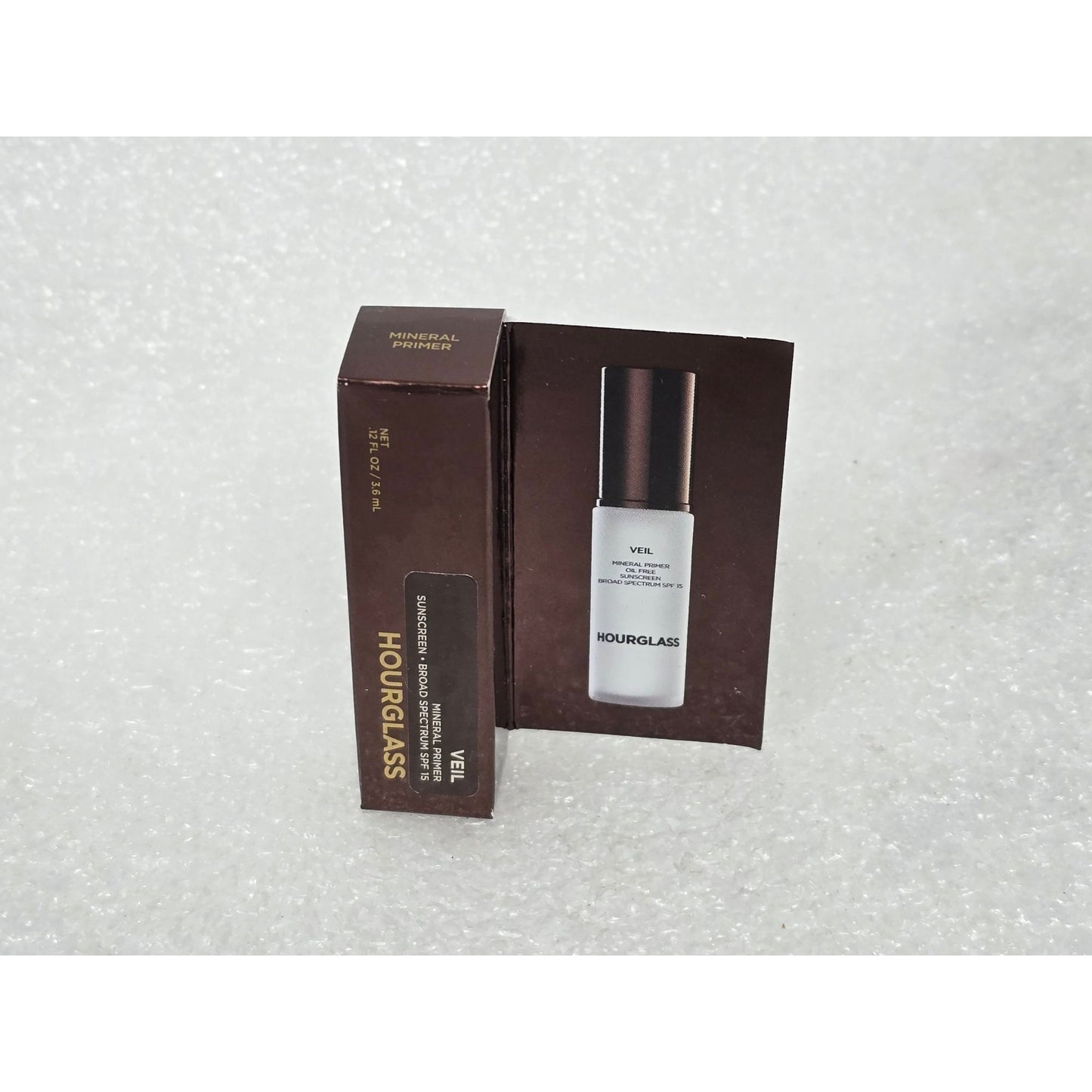 Hourglass Veil Mineral Primer SPF 15 Sunscreen 0.12 Fl Oz Travel Size Boxed