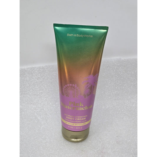 Bath & Body Works Pink Watermelon Ultimate Hydration Body Cream Hyaluronic Acid