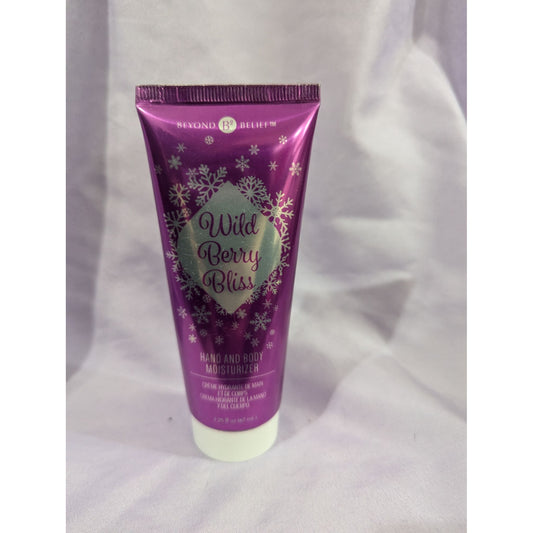 Beyond Belief Wild Berry Bliss Hand & Body Moisturizer 2.25 Oz Tube