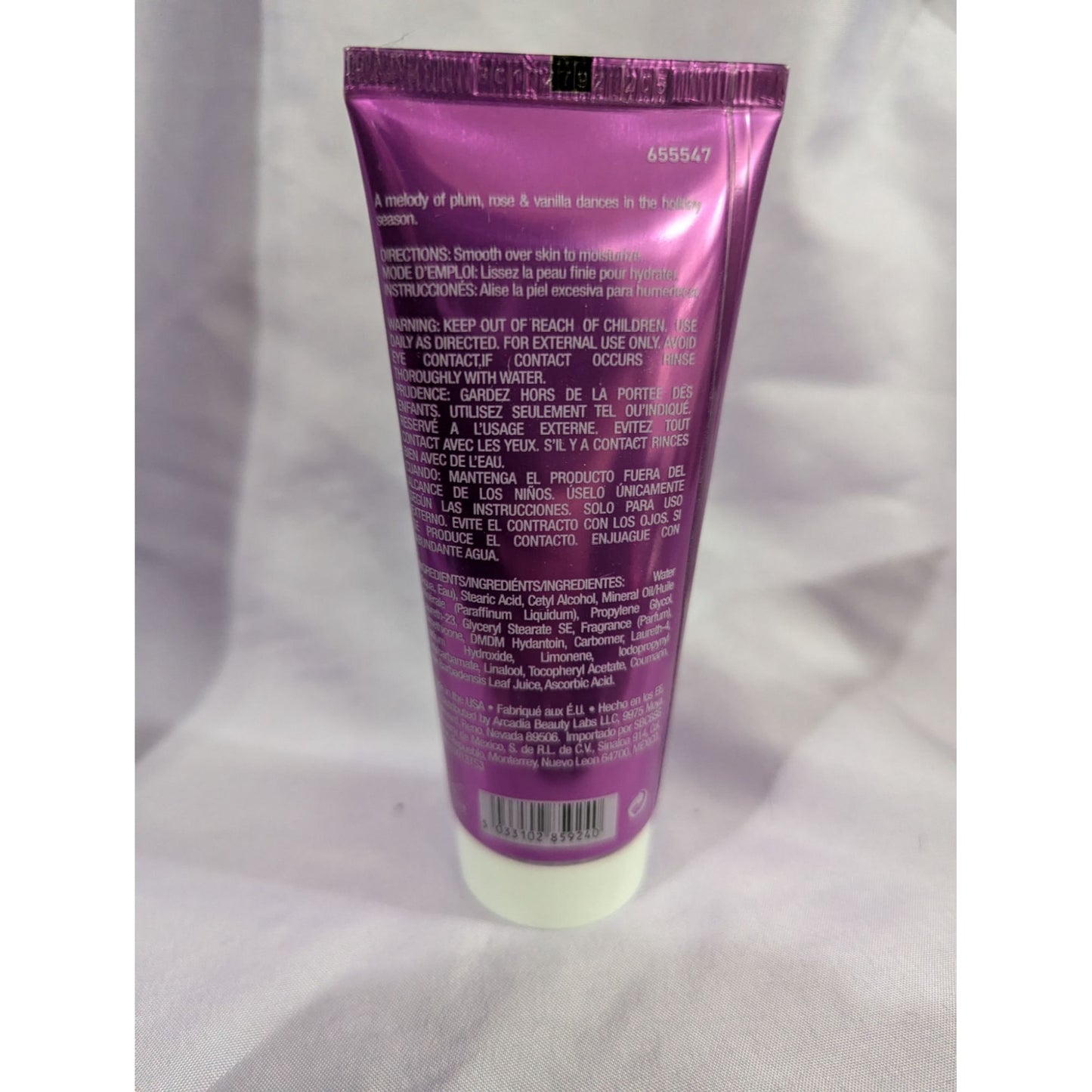 Beyond Belief Wild Berry Bliss Hand & Body Moisturizer 2.25 Oz Tube