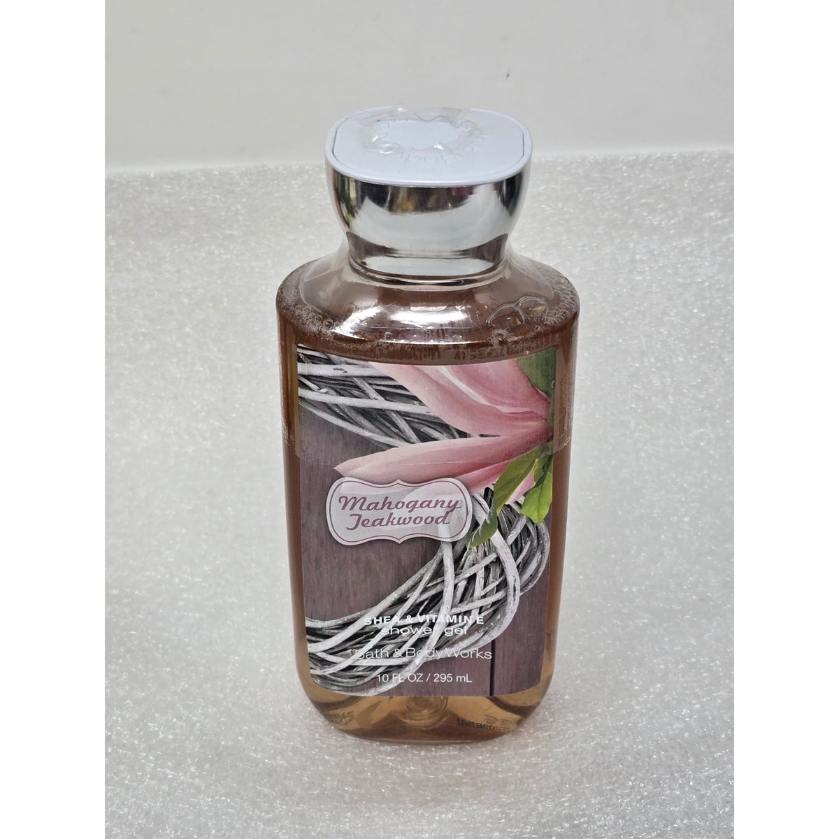 Mahogany Teakwood Shower Gel 10 Oz Shea & Vitamin E Bath & Body Works Signature