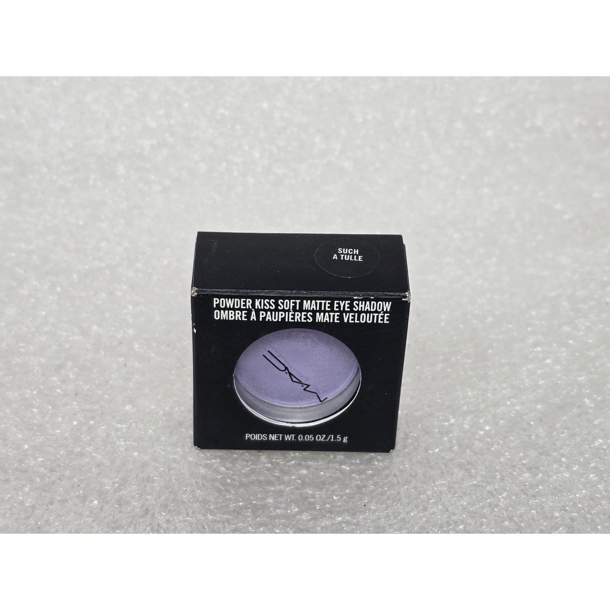 MAC Powder Kiss Soft Matte Eye Shadow Such A Tulle 1.5g New In Box Purple