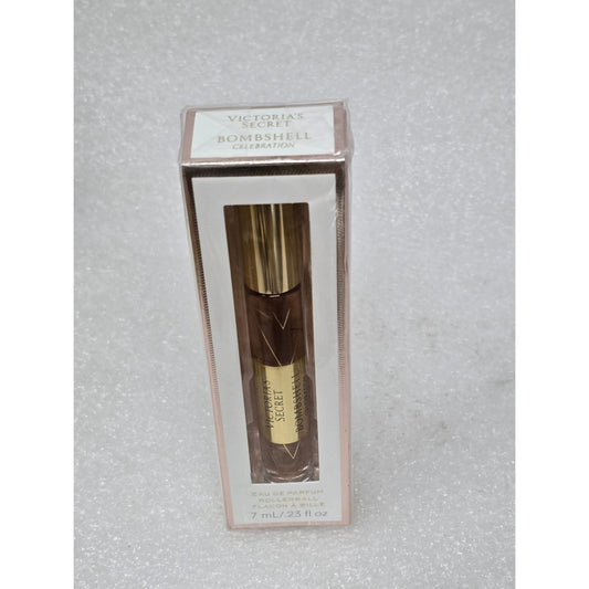 Victoria's Secret Bombshell Celebration Eau De Parfum Perfume Rollerball .23 oz
