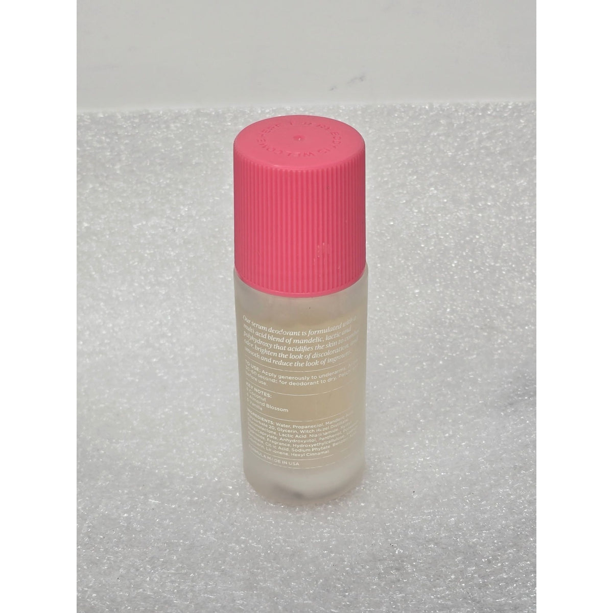 Saltair Pink Beach 5% AHA Serum Deodorant 1.7 Fl Oz / 50 Ml