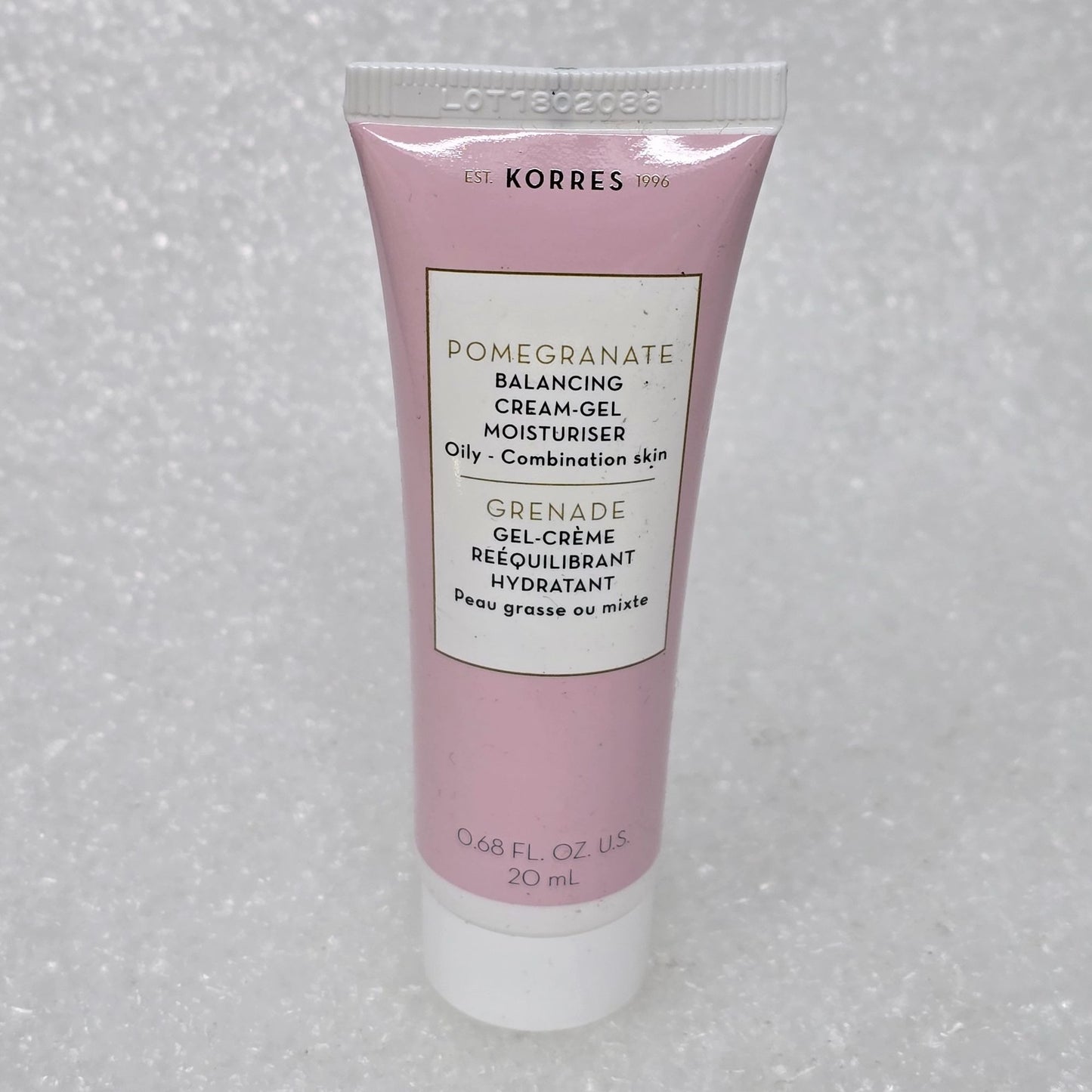 Korres Pomegranate Balancing Cream-Gel Moisturiser 0.68 Fl. Oz. Travel Size