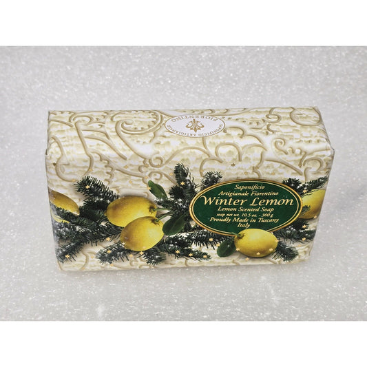 Saponificio Artigianale Fiorentino Winter Lemon Lemon Scented Soap Tuscany Italy