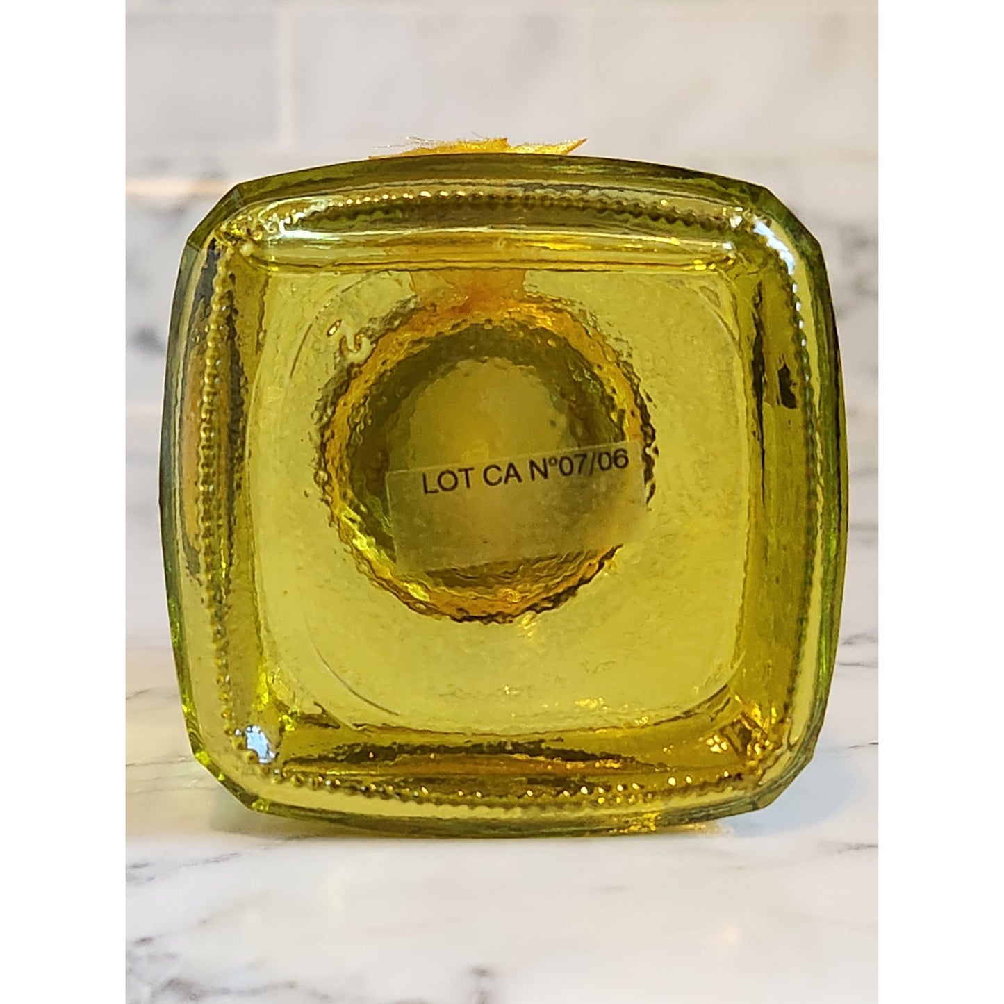 Parfum D'Ambiance Creme Brulee Au Citron Perfume 5.25 Oz With Ribbon Accent