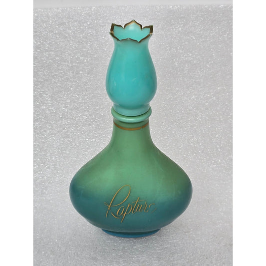 Avon Rapture Cologne Mist Vintage Glass Bottle 3 Oz Collectible