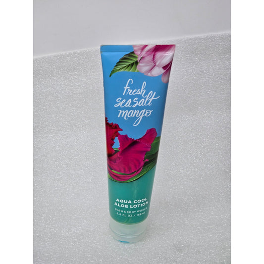 Fresh Sea Salt Mango Aqua Cool Aloe Lotion 5.6 Oz Bath & Body Works Moisturizing
