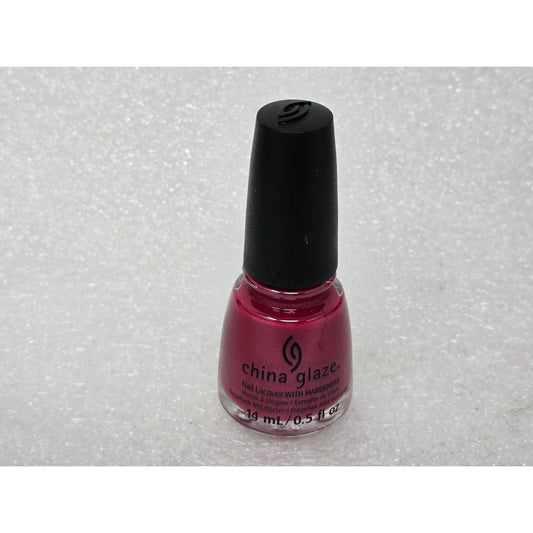 China Glaze Tip Your Hat Nail Lacquer With Hardeners 0.5 Fl Oz Red Polish