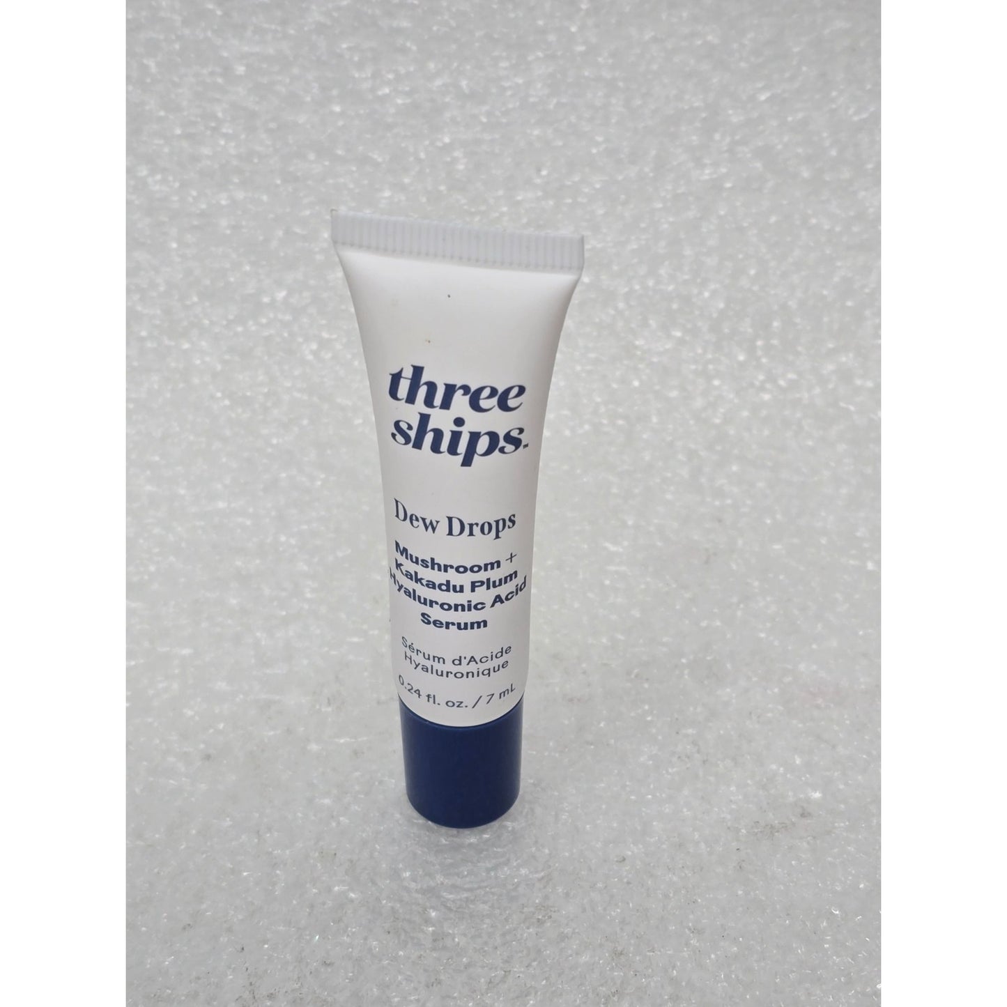 Three Ships Dew Drops Mushroom + Kakadu Plum Hyaluronic Acid Serum .24 Oz Travel