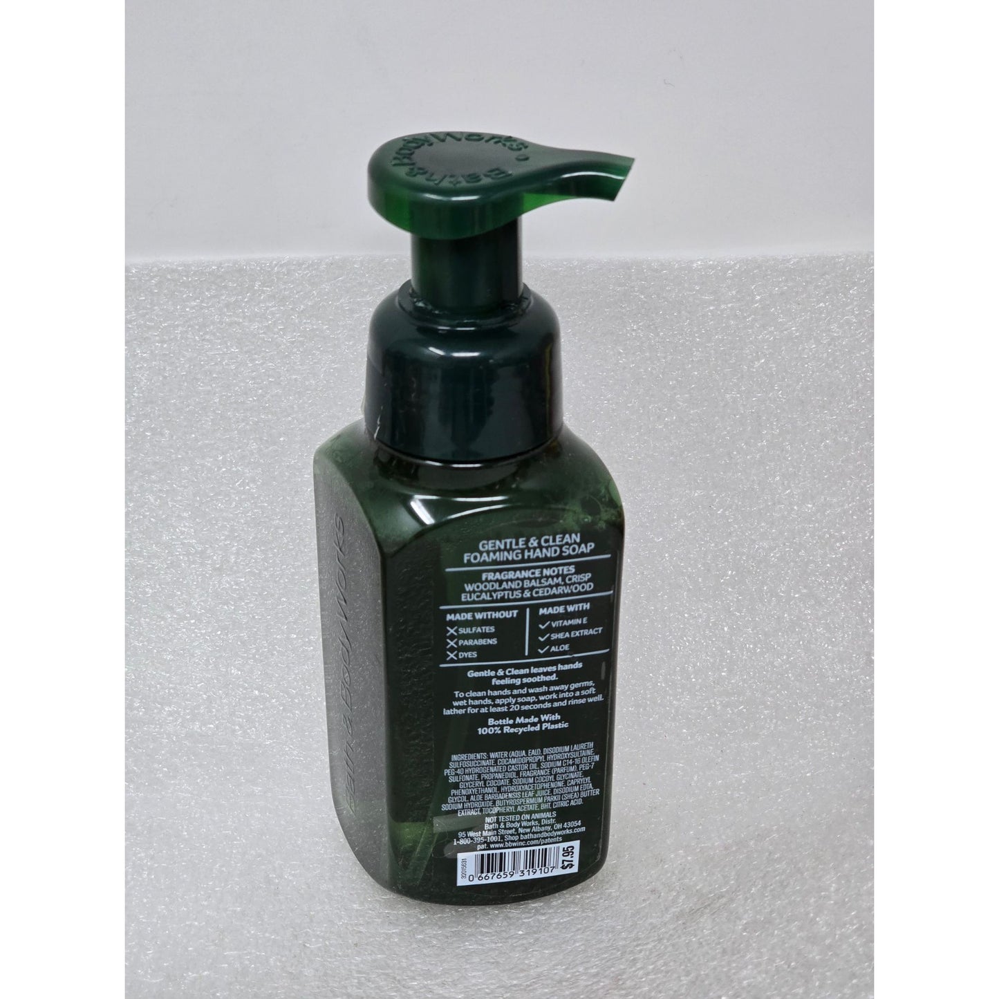 Bath & Body Works Fresh Balsam Gentle & Clean Foaming Hand Soap 8.75 Fl Oz