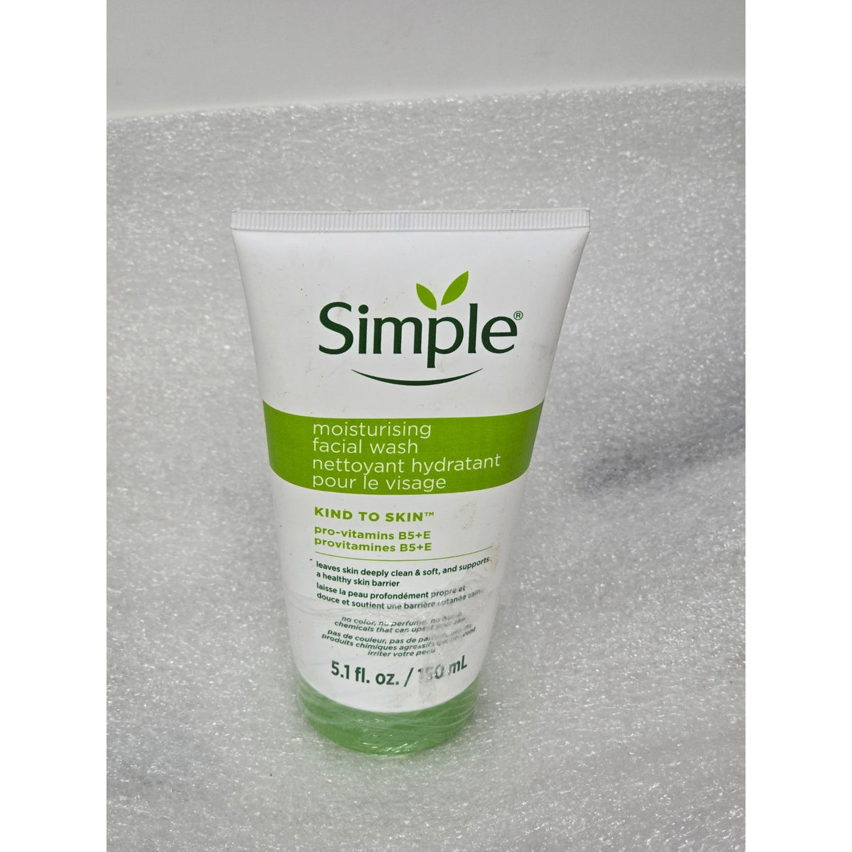 Simple Kind To Skin Moisturising Facial Wash 5.1 Oz. Dermatologist-Tested