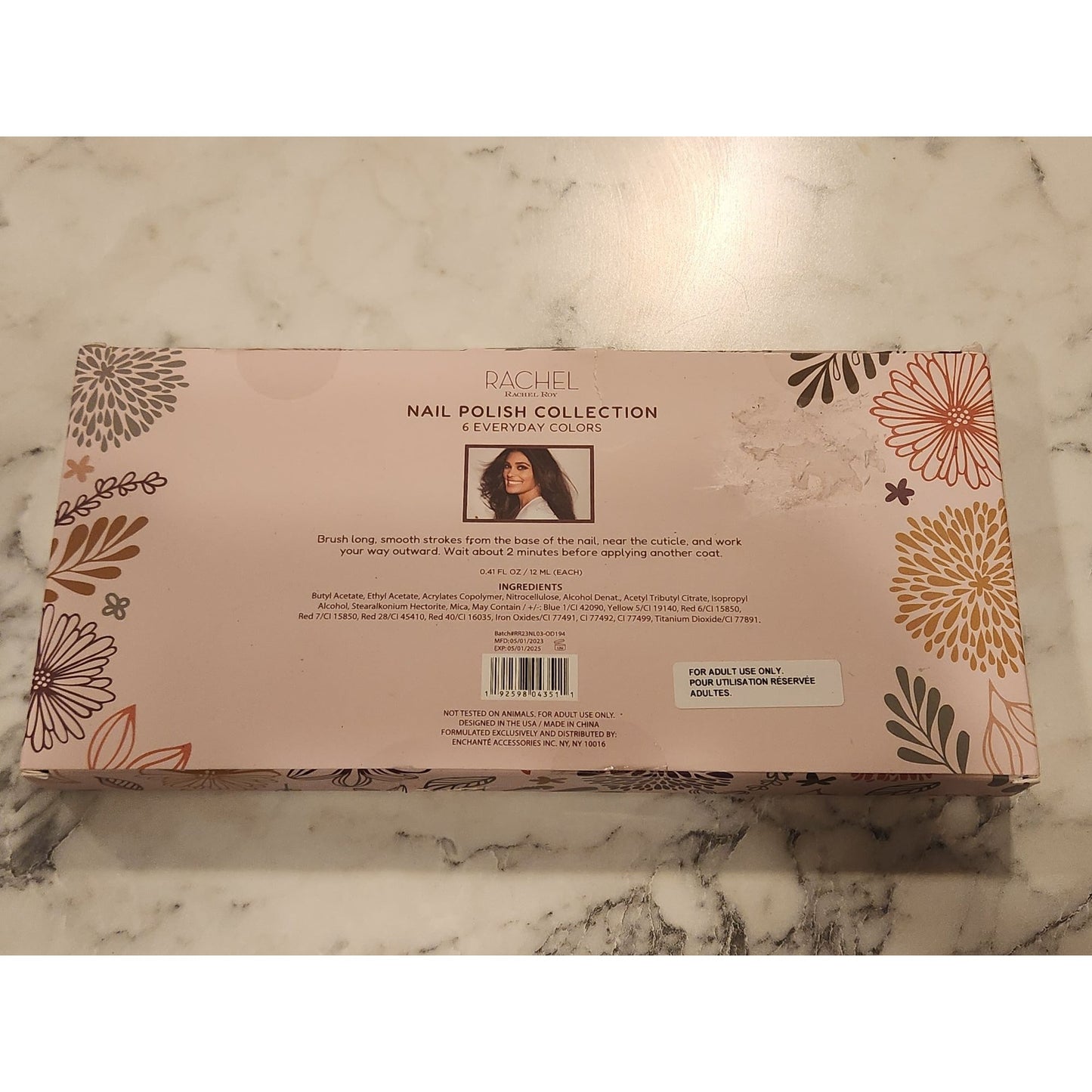 Rachel Roy Nail Polish Collection Set Of 6 Every Day Colors