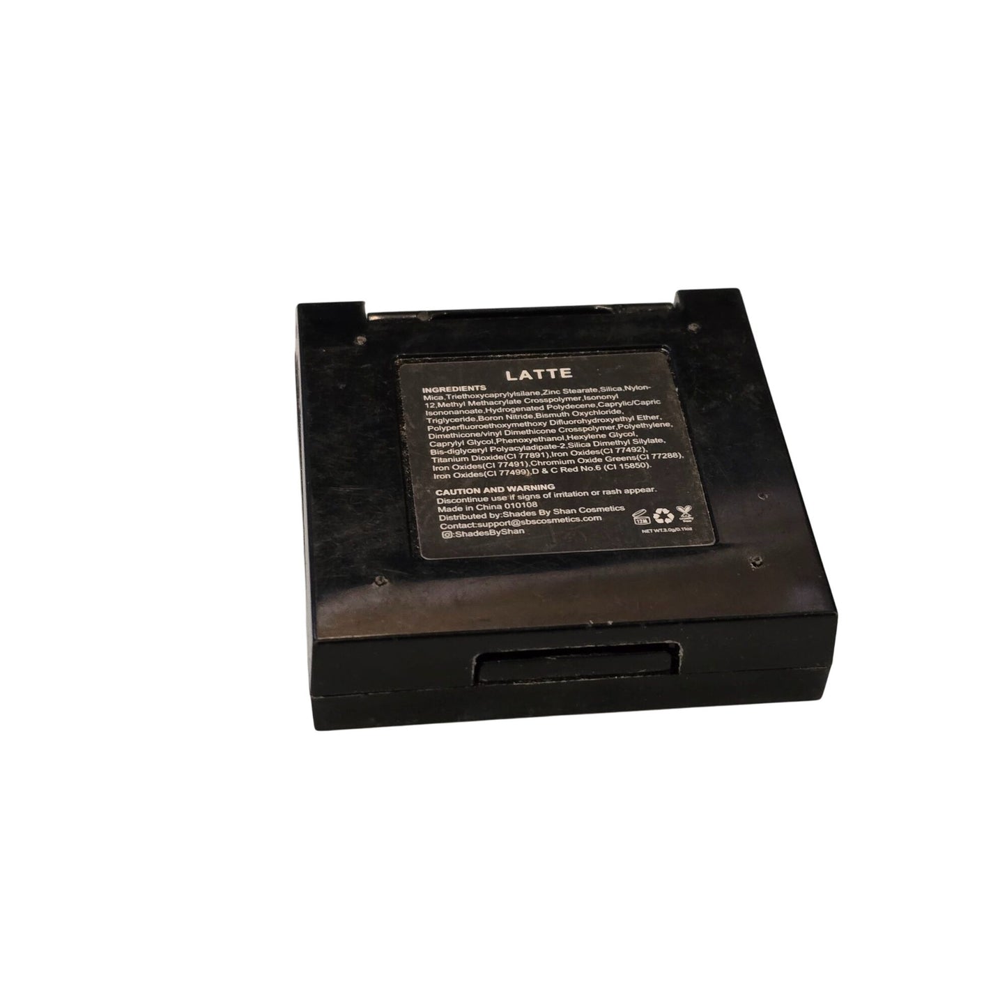 Shades By Shan Latte Matte Eyeshadow Compact