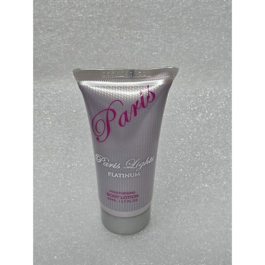 Paris Lights Platinum Moisturising Body Lotion 1.7 oz Hydrating & Lightweight