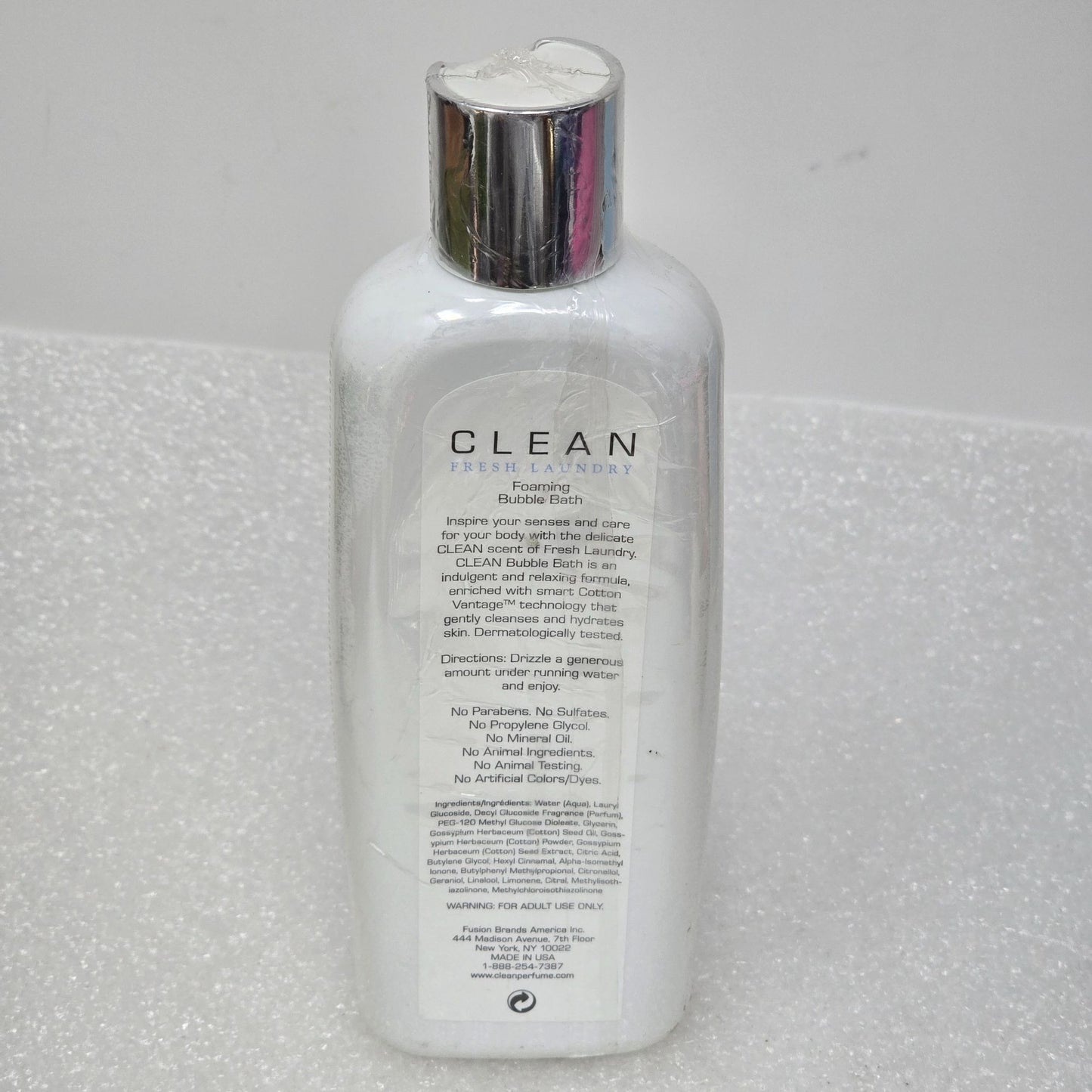 Clean Fresh Laundry Foaming Bubble Bath 7.8 Fl Oz