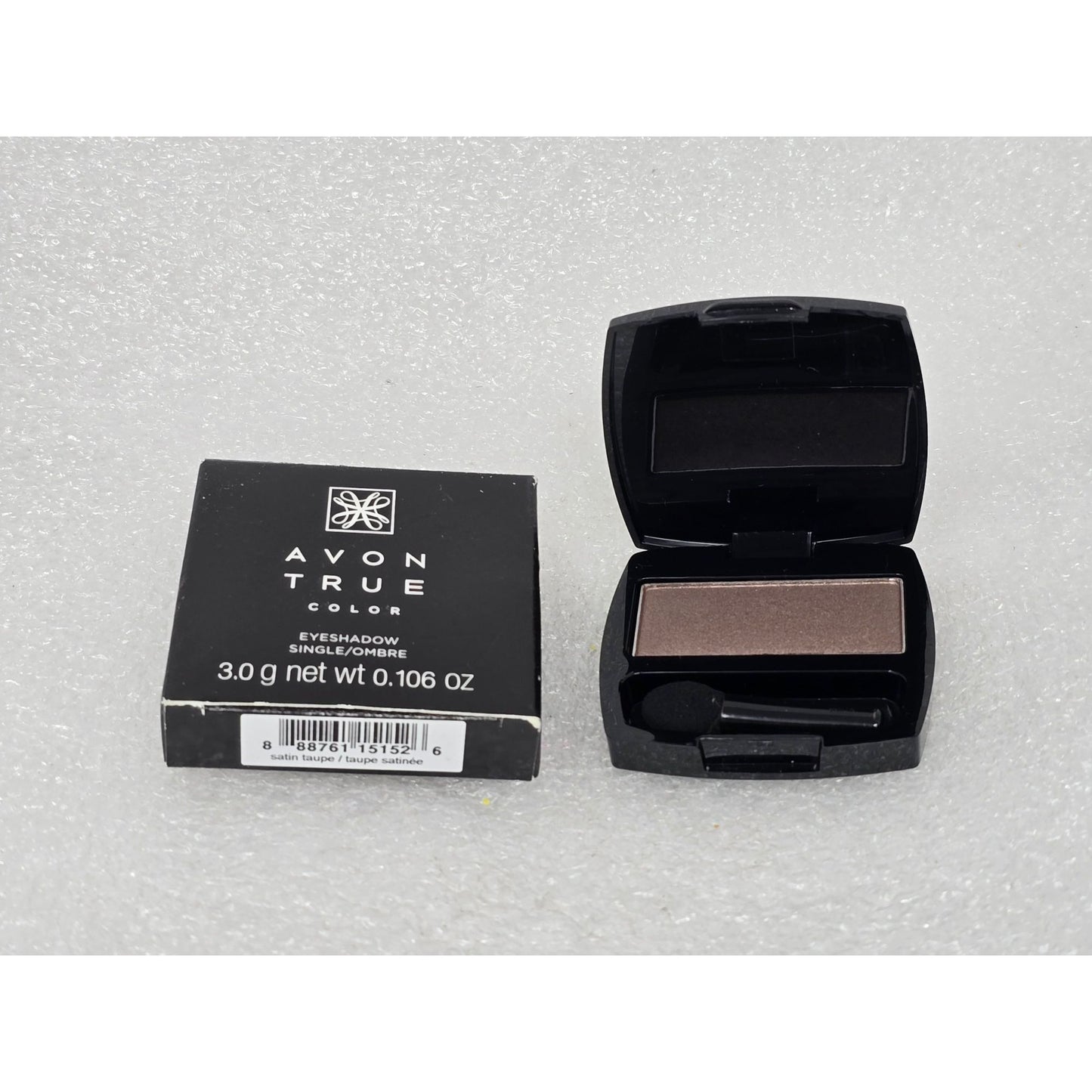 Avon True Color Single Eyeshadow Satin Taupe 3 G Compact With Applicator