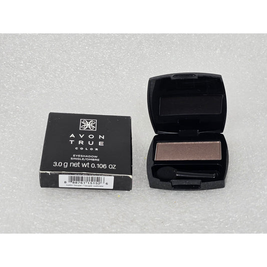 Avon True Color Single Eyeshadow Satin Taupe 3 G Compact With Applicator