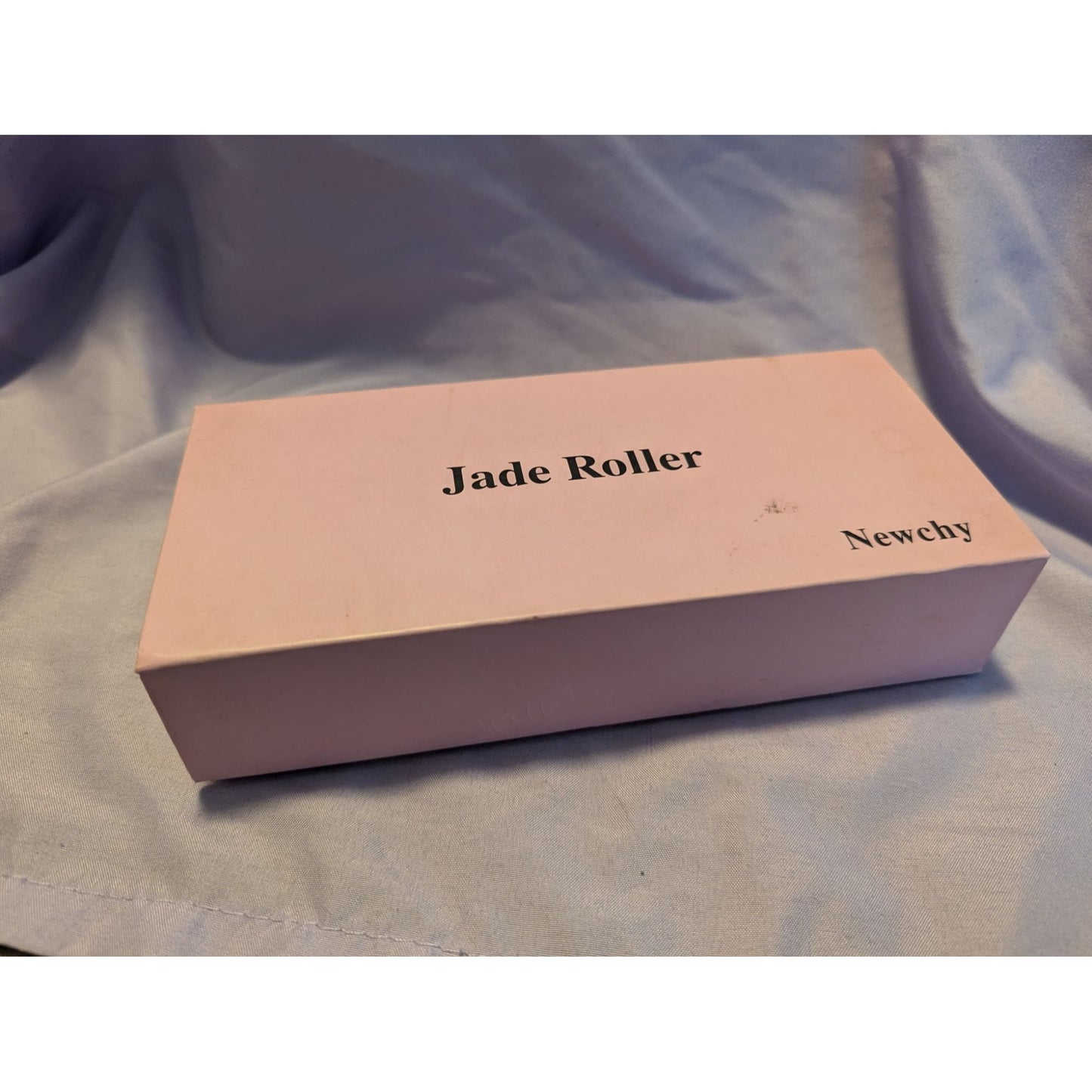 Newchy Jade Roller Facial Massager & Beauty Tool In Pink Box
