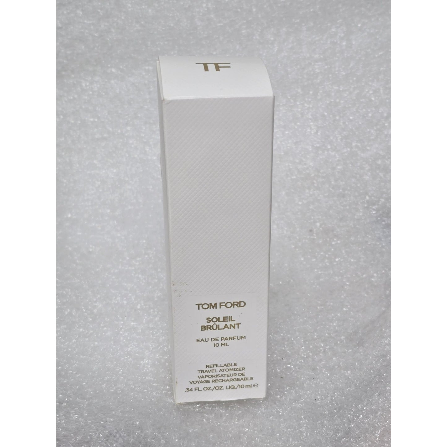 Tom Ford Soleil Brulant Eau De Parfum Perfume .34 oz Refillable Travel Atomizer
