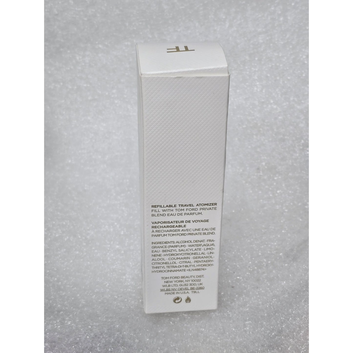 Tom Ford Soleil Brulant Eau De Parfum Perfume .34 oz Refillable Travel Atomizer