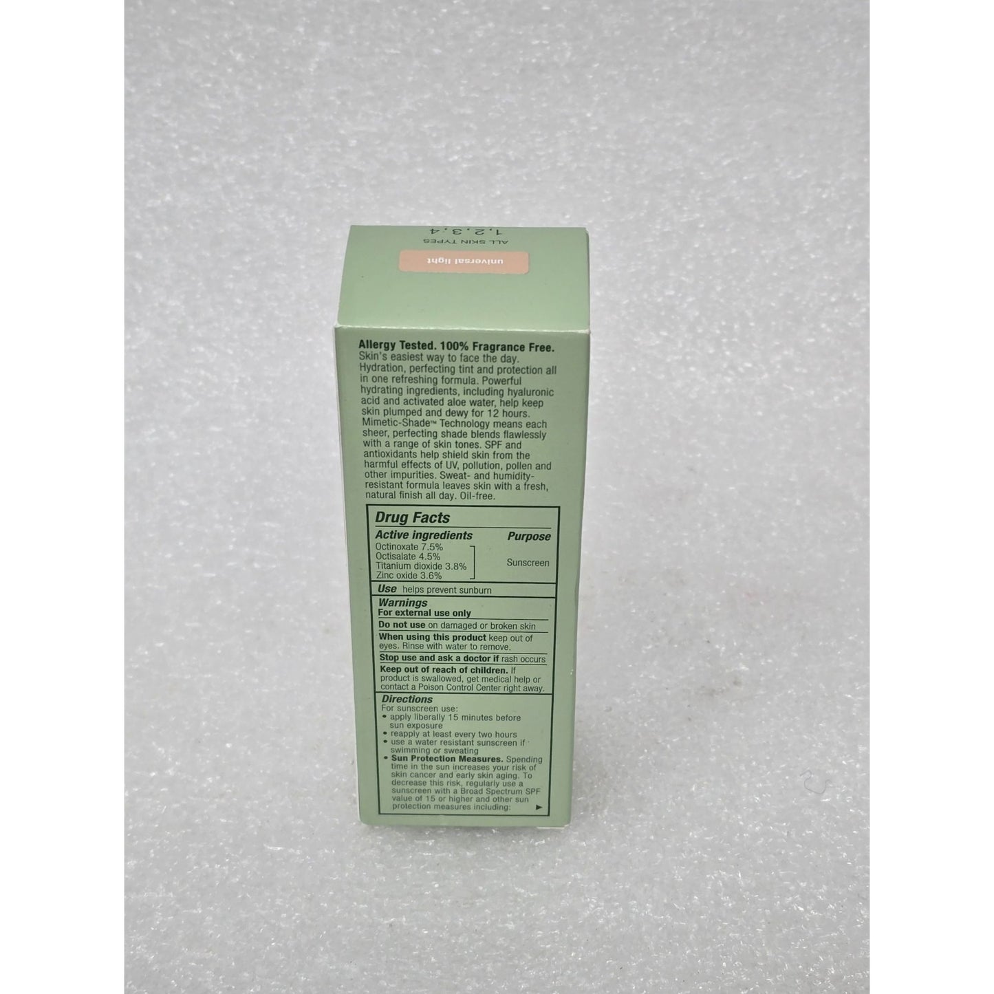 Clinique Moisture Surge Sheertint Hydrator Broad Spectrum SPF 25 Universal Light