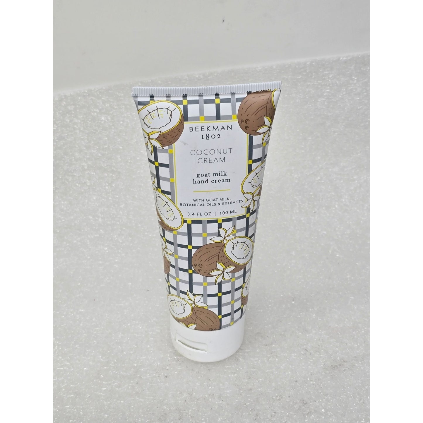 Beekman 1802 Coconut Cream Goat Milk Hand Cream 3.4 Fl Oz Hydrating & Nourishing