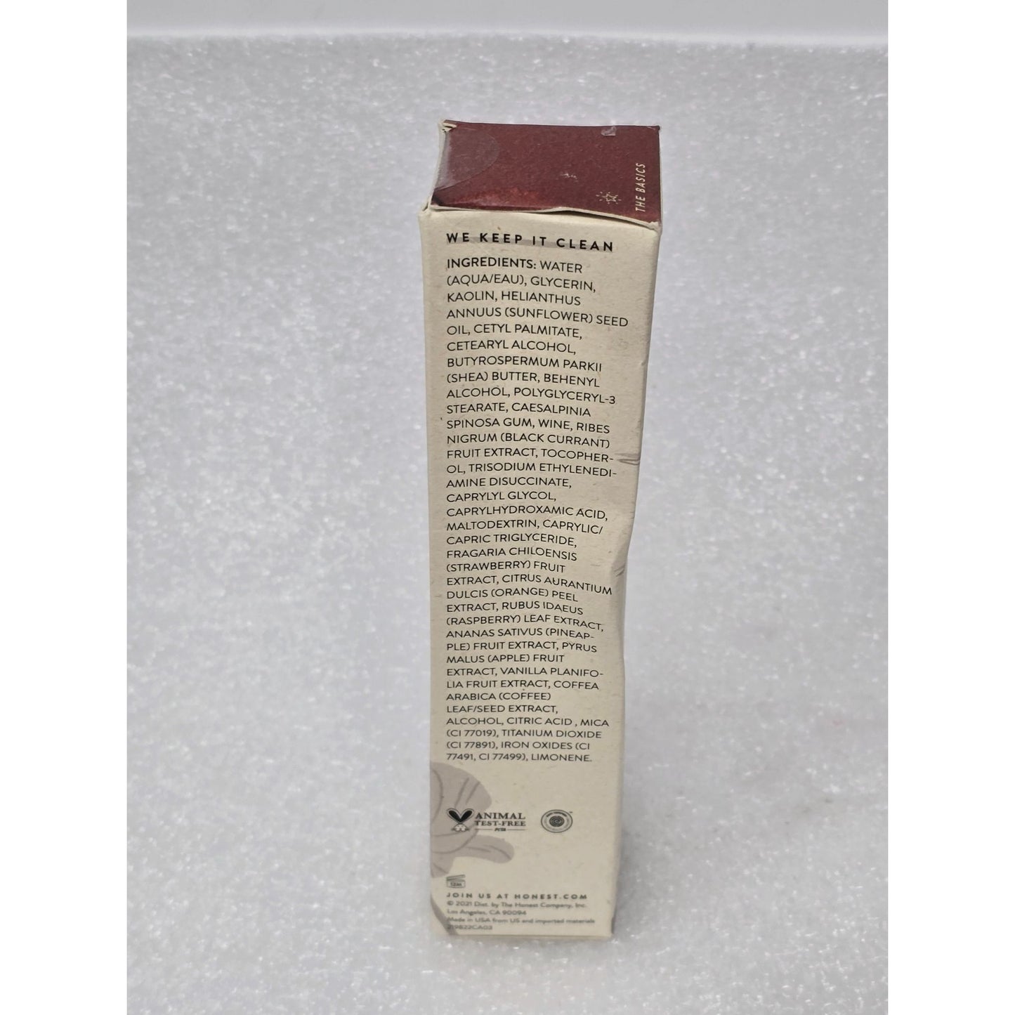 Honest Skincare Prime + Perfect Daily Me Moment Mask 2 Oz Superfruits Vitamin E