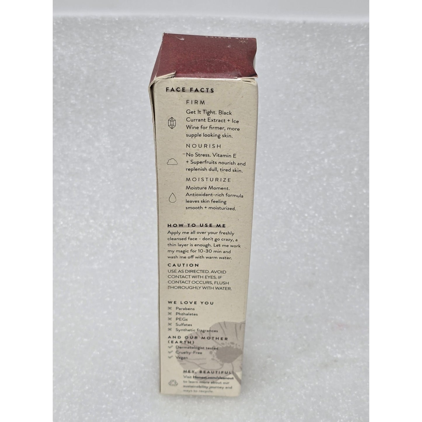 Honest Skincare Prime + Perfect Daily Me Moment Mask 2 Oz Superfruits Vitamin E