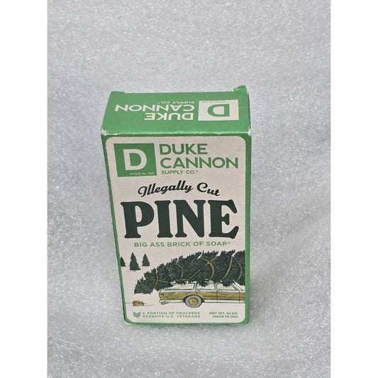 Duke Cannon Illegally Cut Pine Big A Brick Of Soap 10 Oz Made In USA