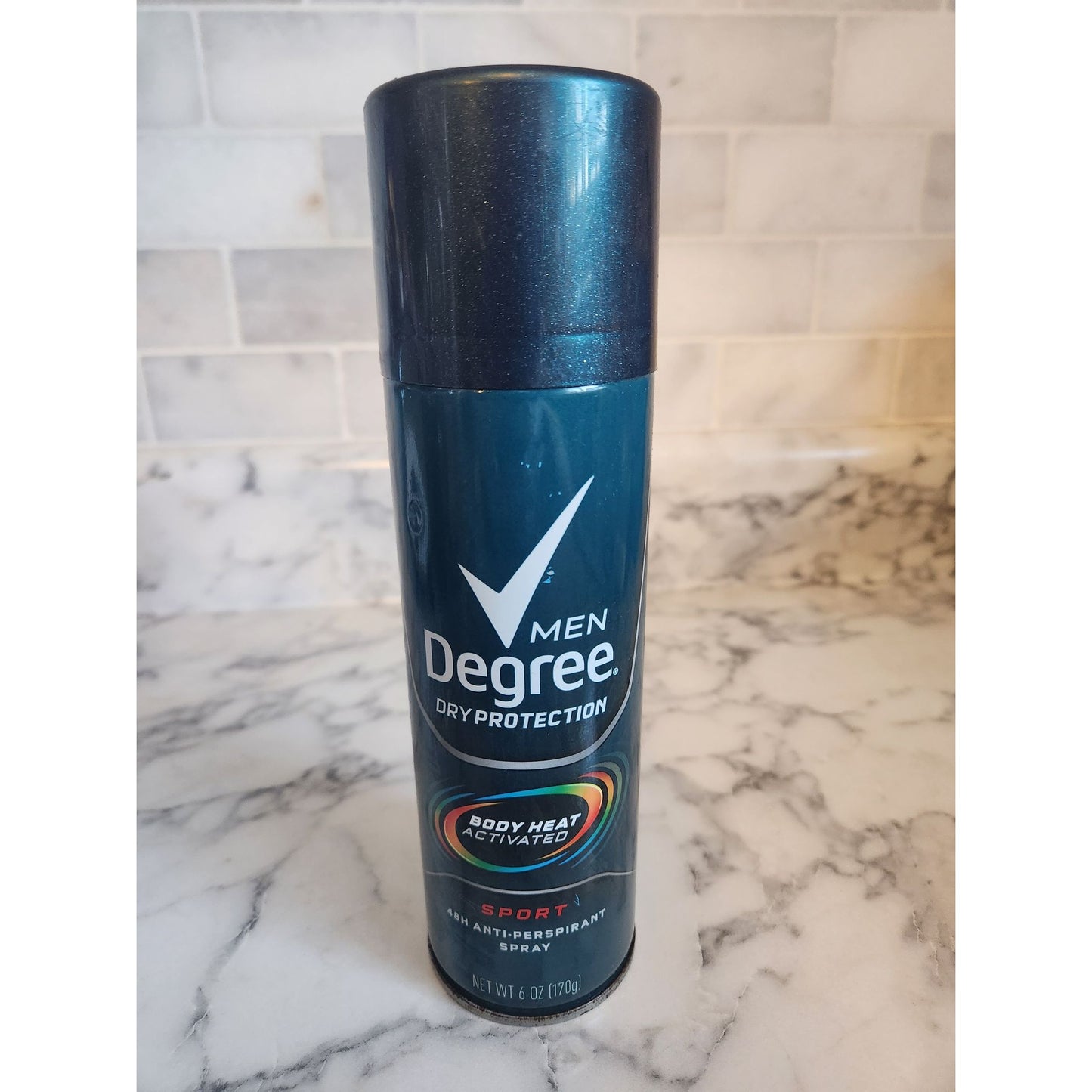 Degree Men Dry Protection Sport Antiperspirant Spray 6 Oz Original Discotinued