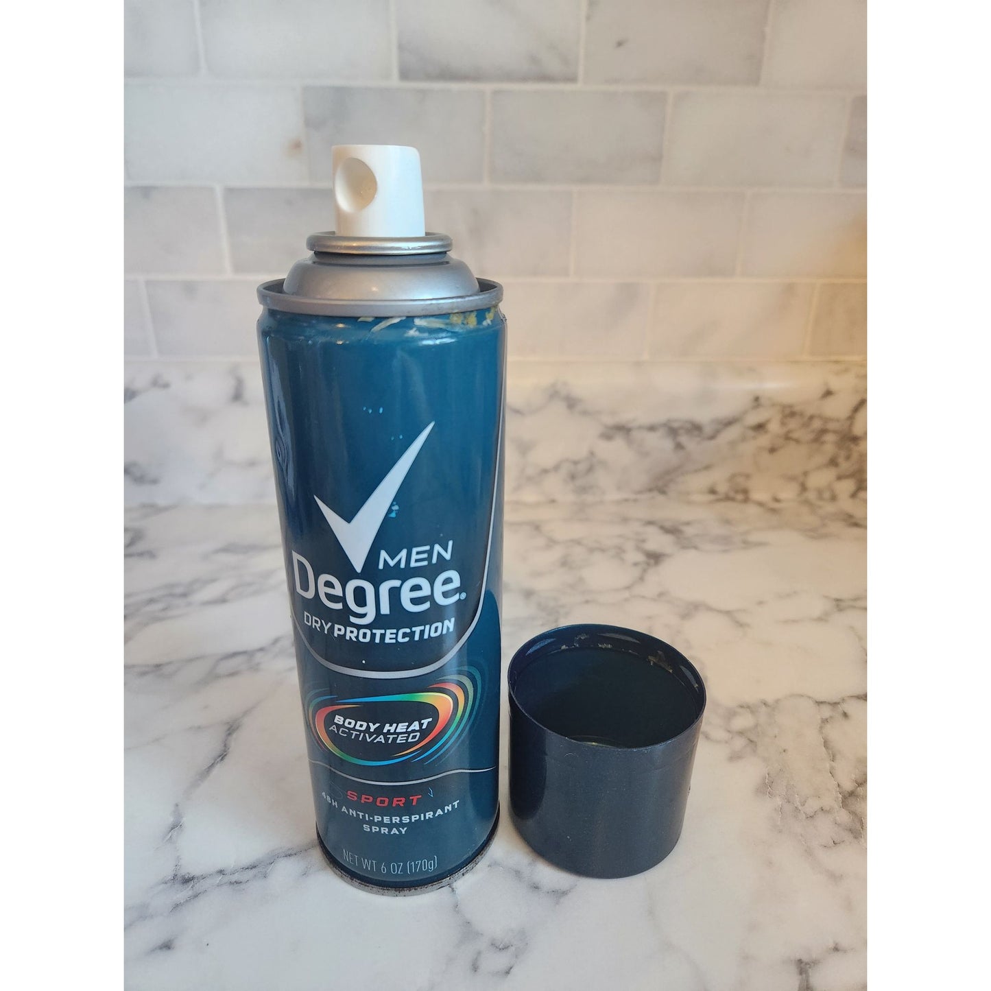 Degree Men Dry Protection Sport Antiperspirant Spray 6 Oz Original Discotinued