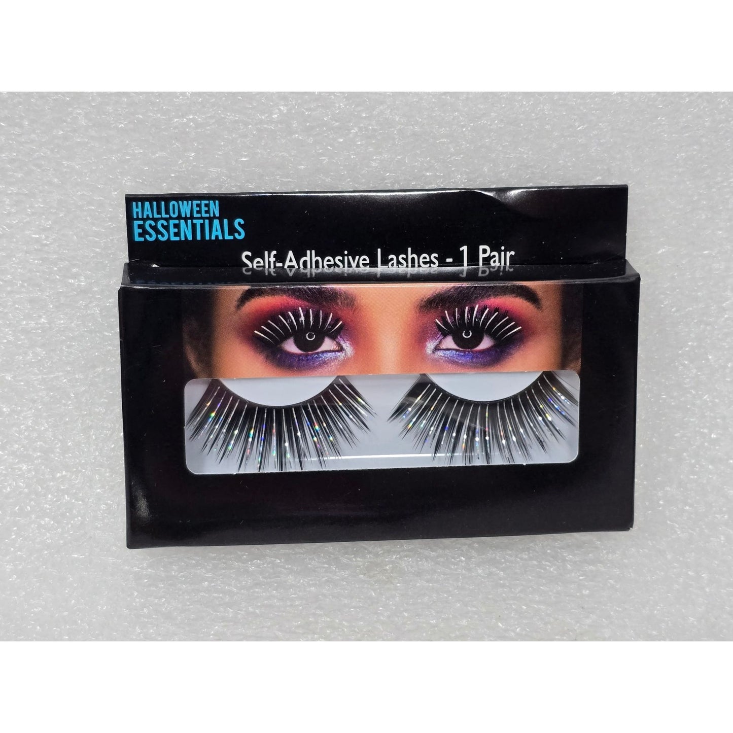 Halloween Essentials Self-Adhesive Lashes With Glitter 1 Pair False Eyelashes