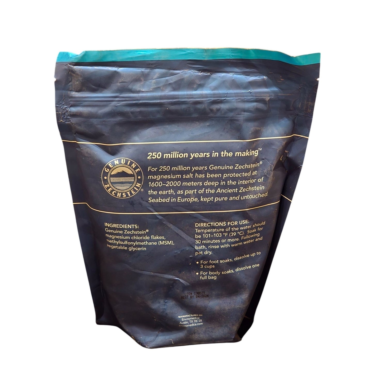 Ancient Minerals Magnesium Bath Flakes Ultra Genuine Zechstein Body & Foot Soak
