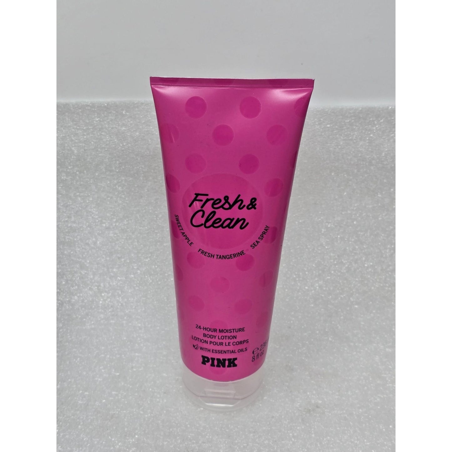 Victoria's Secret Pink 24-Hour Moisture Body Lotion Fresh & Clean Sweet Apple