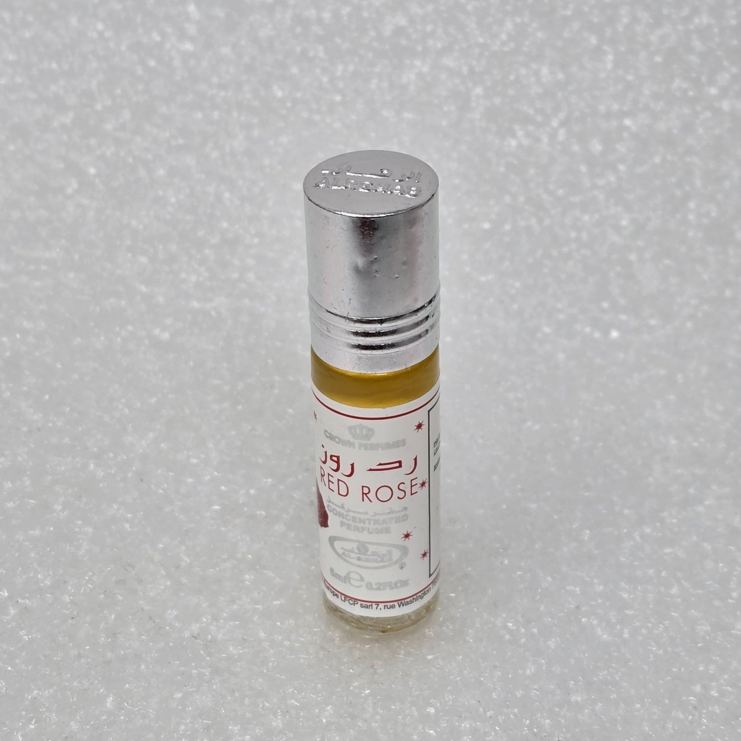 Crown Perfumes Red Rose Concentrated Perfume Oil Roll-On 6ml By Al-Rehab